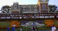 Disneyland train station